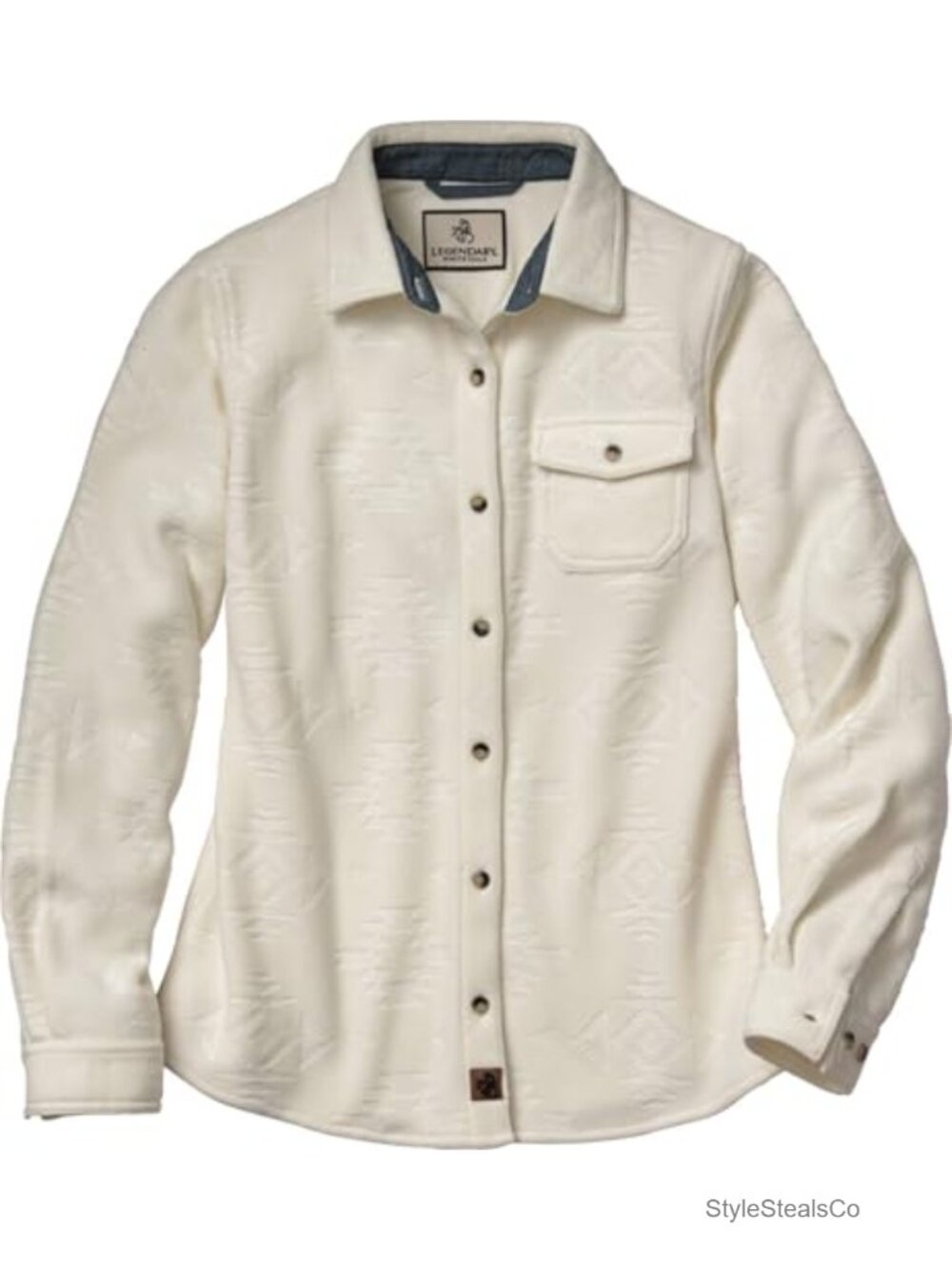 Women's Fleece Plaid Button Up Long Sleeve Shirt
